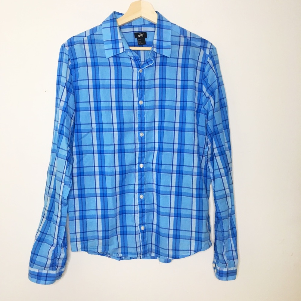 H&M lightweight button down size medium